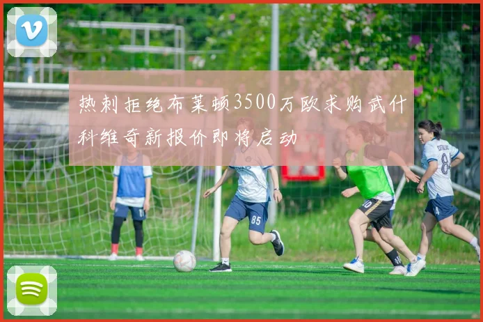 热刺拒绝布莱顿3500万欧求购武什科维奇新报价即将启动